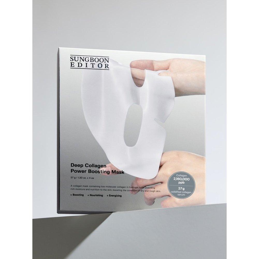 [SUNGBOON EDITOR 4 sheets] Deep collagen mask pack (1 box)