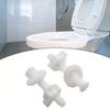 Toilet Seat Repair Screws Kit Bathroom Bolts Bottom