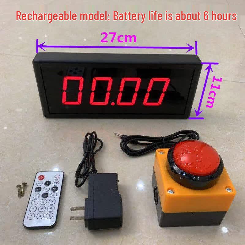 Rechargeable LED Digital Sports Competition Timer