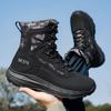 Fashion Men Boots Desert Tactical Boots High Top Outdoor Hiking Shoes Ankle Work Safty Sneakers Climbing shoes