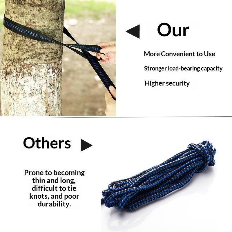 Mosquito Net Hammock Camping Parachute Fabric Automatic Quick Opening Lightweight Hanging Sleeping Swing for Outdoor Travel