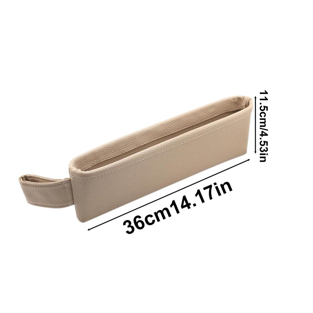 Car Front Seat Filler Fixed Car Storage Box For Smartphone Multifunctional Console Pocket Organizer Holds Keys Cards Lipsticks