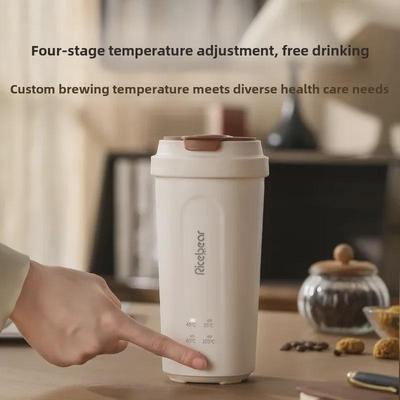Portable Mini Electric Kettle - USB Insulated Travel Water Cup