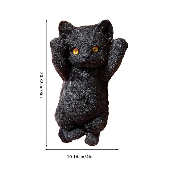 Realistic Cat Squeeze Toy Slow Rebound Soft TPR Stress Anxiety Relief Portable Kids Teens Adults Kitten Animal Squishes Sensory Fidget Toy