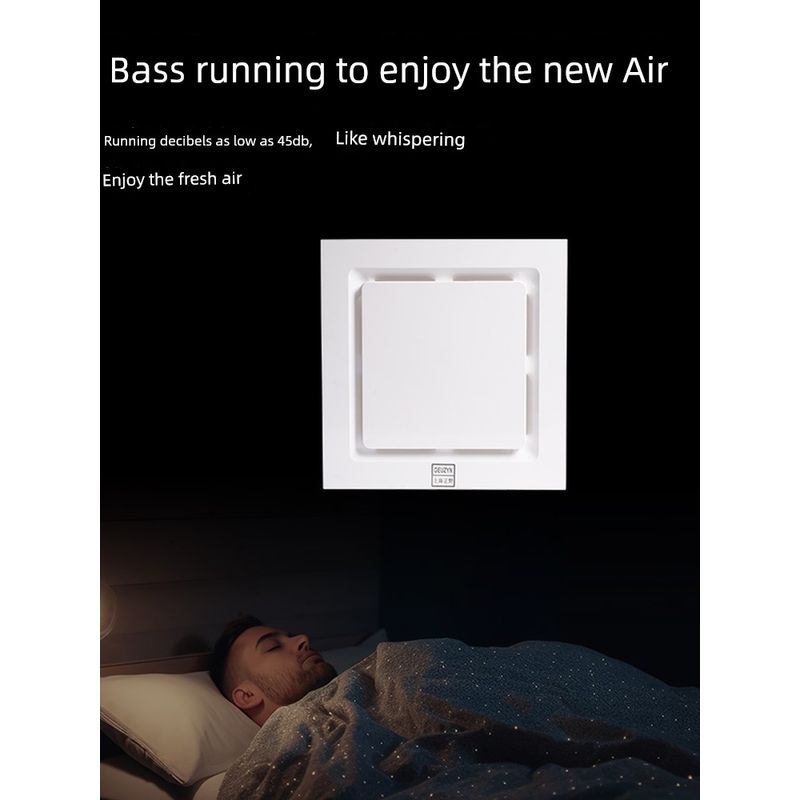 Shanghai Zhengye Ventilation Fan Bathroom Ceiling Strong Mute Exhaust Fan 300x300 Integrated Pipe Ventilating Fan