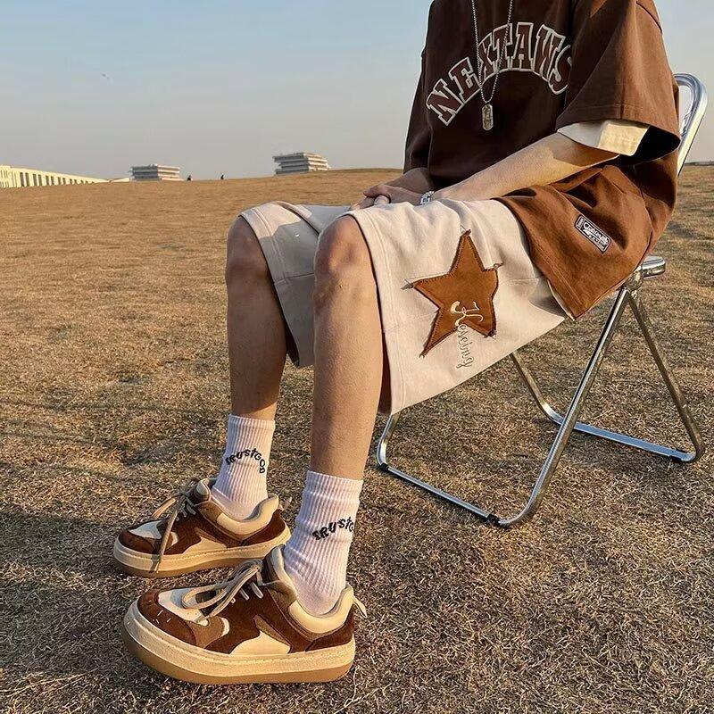 

Шорты Hip hop Star, мужские летние баскетбольные шорты, спортивные повседневные универсальные брюки с пятью точками 8XL