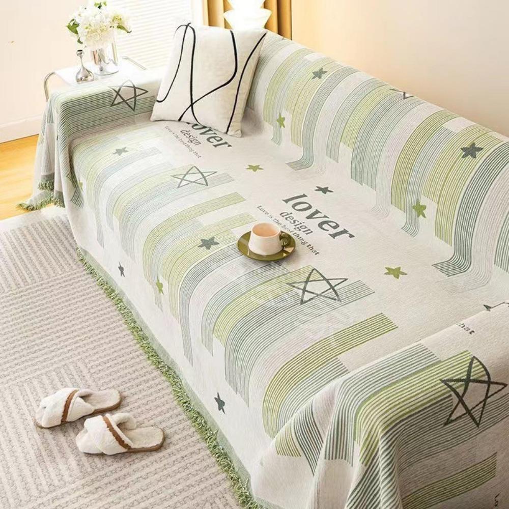 Sofa Towel Sofa Dust-Proof Full Covered One-Piece Four Seasons Universal Rental House Sofa Cushion Cover All-Inclusive Universal Non-Slip