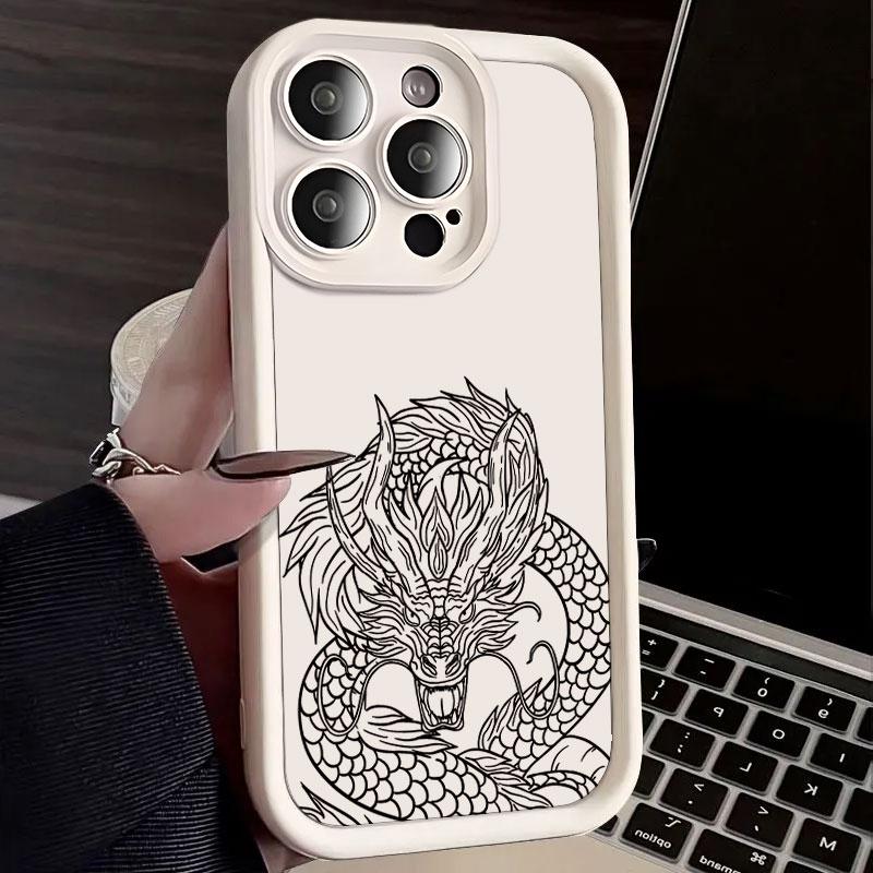 

Case For Honor Magic7 Lite Magic5 Magic6 Lite /Magic 6 5 7 Lite Full Package Shockproof Silicone Soft Chinese Dragon Phone Cover Magic7 Lite 5G