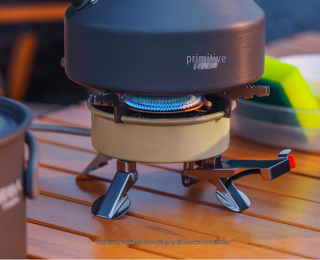 Portable Folding Gas Stove for Outdoor Camping, Tea Making & Boiling Water. Perfect for Camp Cookware.
