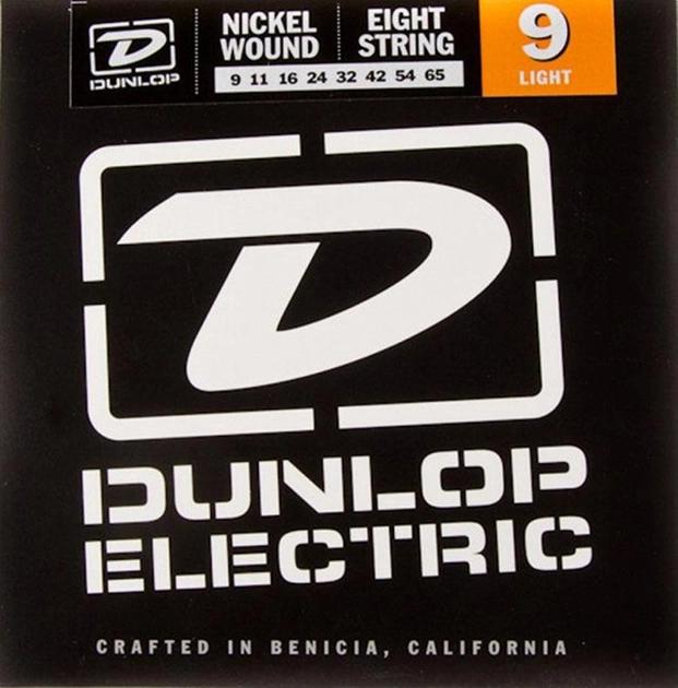 Dunlop Electric 8-string Nickel Wound 9-65 (DEN0965)