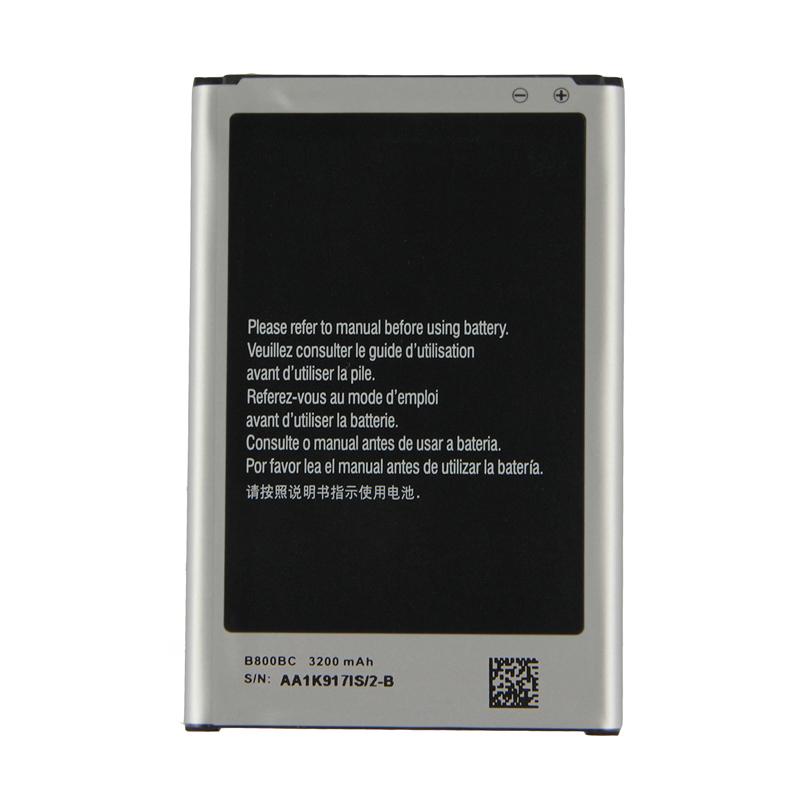Original High Quality B800BE Battery For Samsung GALAXY NOTE 3 N9006 N9005 N9008 N9002 NFC3200mAh