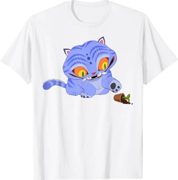 Halloween Derpy Playing with Plant Vase T-Shirt M