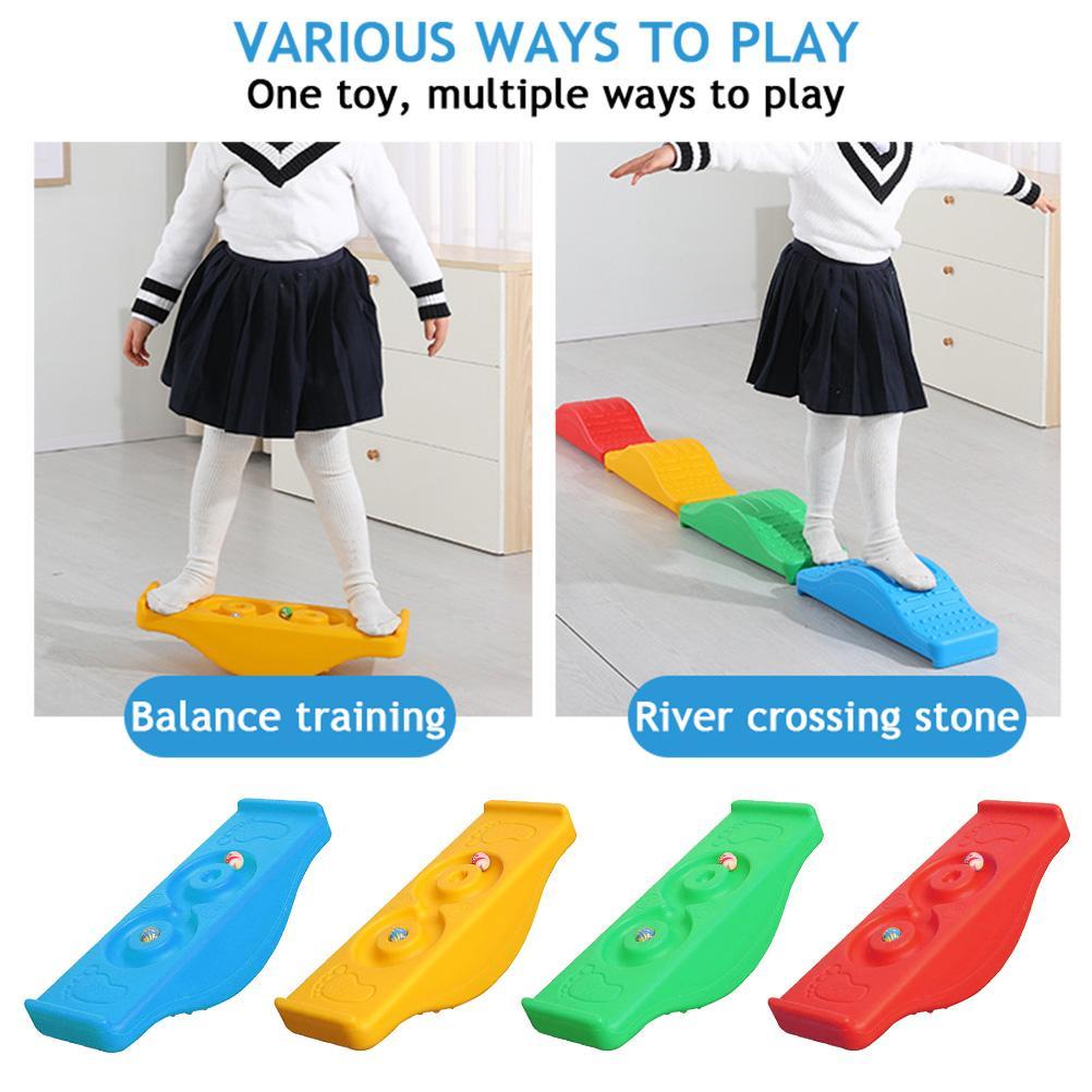 Kids Balance Board PE Curvy Board Sensory Training Equipment Balance Board Toy for Children