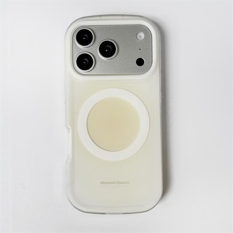 Frosted Gradient Magnetic Phone Case for iPhone 14/13 - Apple 17/16/15 PRO MAX Anti-Fall Compatible