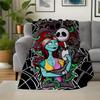 1pc, Disney The Nightmare Before Christmas Blanket, Soft Throw Blanket for Couch Bed Sofa, Living Room, Travel, Camping
