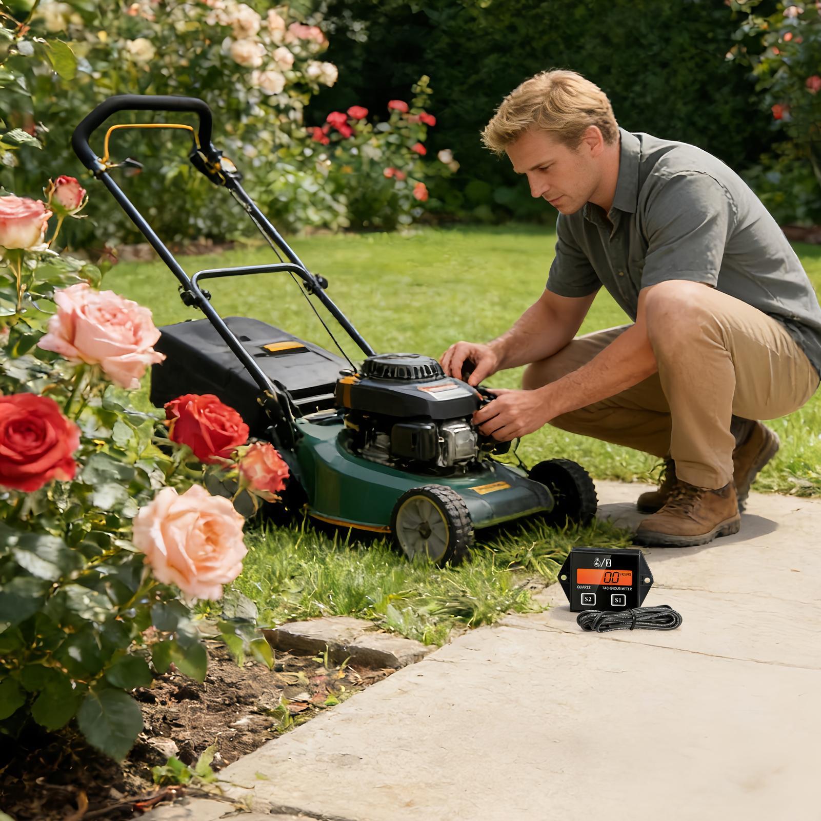 Индуктивный тахометр Инструмент для отображения оборотов в реальном времени Измеритель оборотов двигателя Для друзей Мужчины На открытом воздухе Ремонт Оборудование для обслуживания Мотоцикл China Mainland