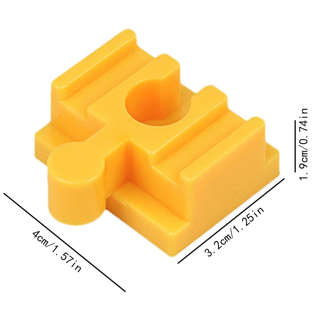 10 шт. Деревянные соединители для железной дороги Набор аксессуаров для деревянной железной дороги Аксессуары для деревянной железной дороги для детей старше 3 лет жёлтый