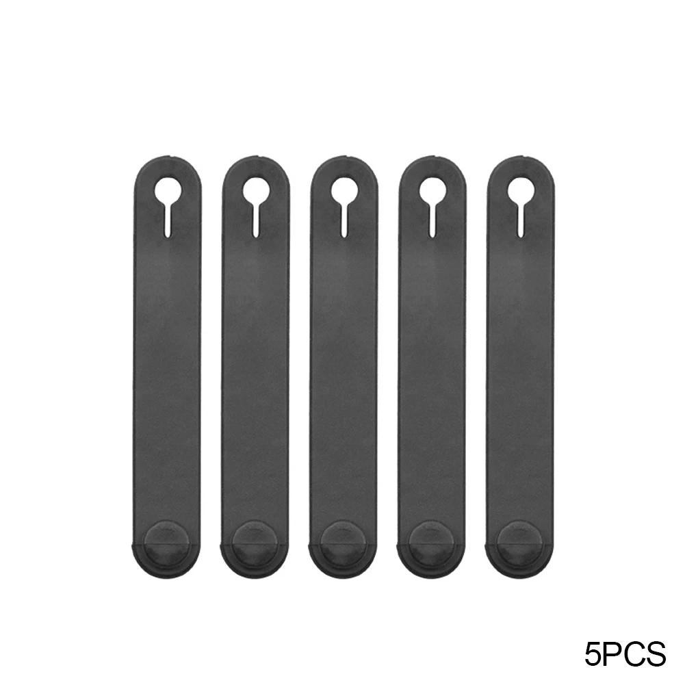 5/10Pcs Motorcycle Rubber Frame Securing Cable Wiring Harness Power Cord Tie Clutch Line Brake Ties Elastic Fix Accessories