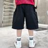 Summer Children's Cargo Shorts with Side Pocket for Boy Casual Knee Length Capris Kids Short Pants  Boys' Shorts