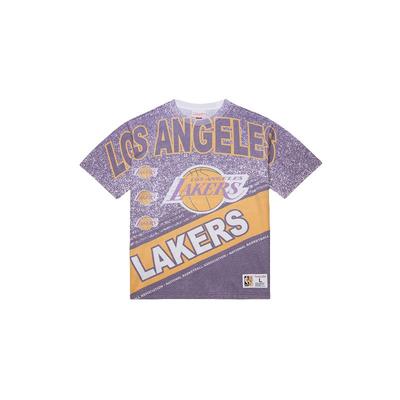 Mitchell & Ness X NBA Los Angeles Lakers SS25 T Shirt Unisex FC9286-LALMULT