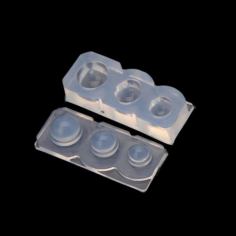 3D Round Ball Oval Square Silicone Molds DIY Pendant Mold For Epoxy Resin 3D Mould Jewelry Making Crafts Tools Accessories