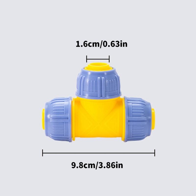 Pipe Fittings for Efficient Water Connection Garden Irrigation Pipe Connector Adapter Drinking Water Hose Adapter