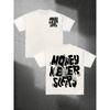 T-shirt Casual da Uomo in Cotone con Girocollo e Maniche Corte, Stampa alla Moda, Vestibilità Larga, Lavabile in Lavatrice, Perfetta per Vacanze e Viaggi