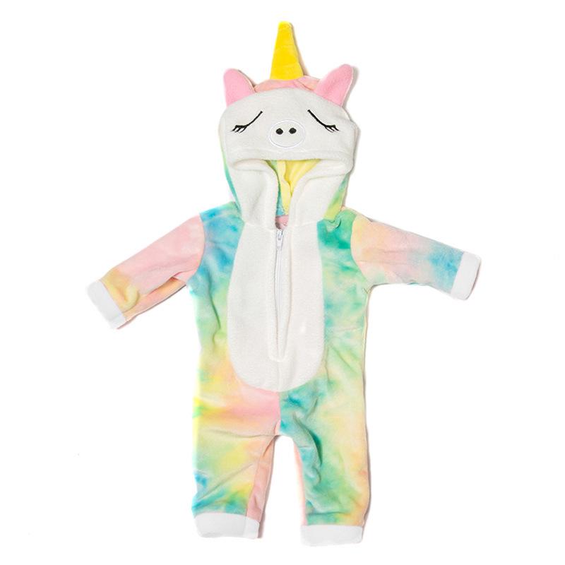 43cm Xiafu Doll Cartoon Jumpsuit & Accessory Set
