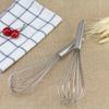 Stainless Steel Egg Beater, Kitchen Wire Ball Egg Beater, Milk Beater, Egg Mixer, Mixing Tool