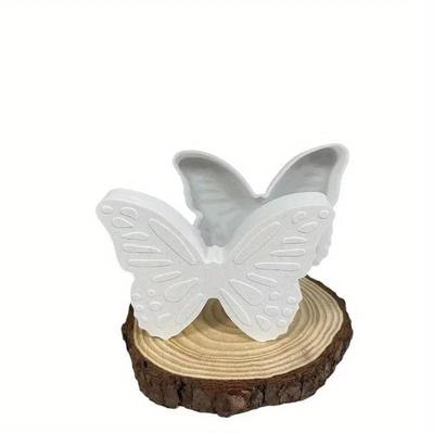 Handmade Soap Making Supplies DIY Butterfly Aroma Candle Silicone Mold Butterfly Soy Wax Candle Plaster Resin Ornament Molds