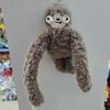 Cute Little Monkey Pendant, Plush Toy Doll, Gorilla Doll Keychain