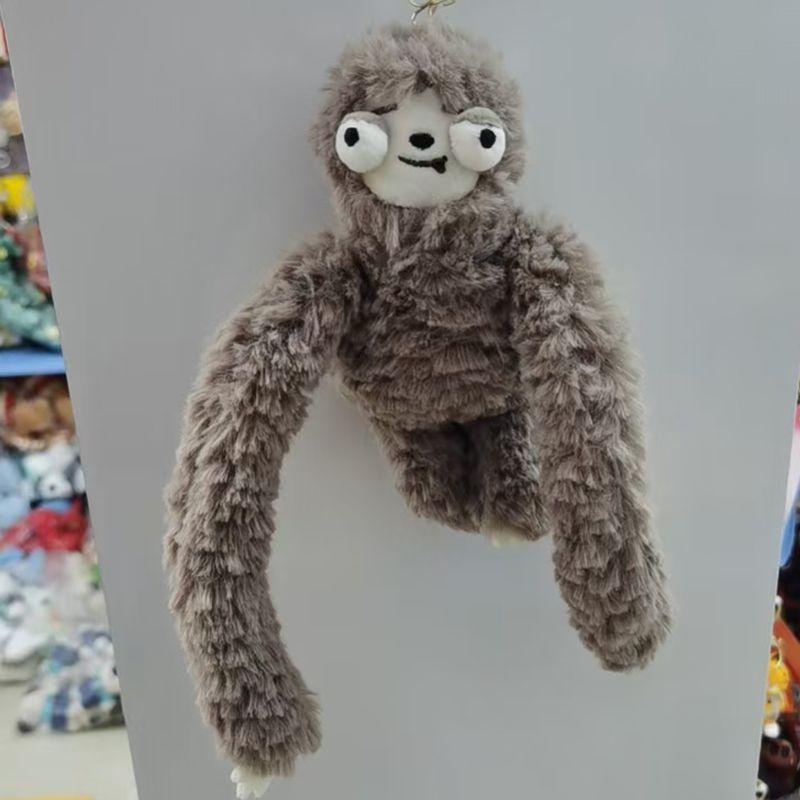 Cute Little Monkey Pendant, Plush Toy Doll, Gorilla Doll Keychain