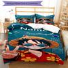 3pcs Custom Name One Piece Bedding Set Duvet Cover Closure Includes 1 Duvet Cover & 2 Pillowcases, Soft and Comfortable for All Seasons.