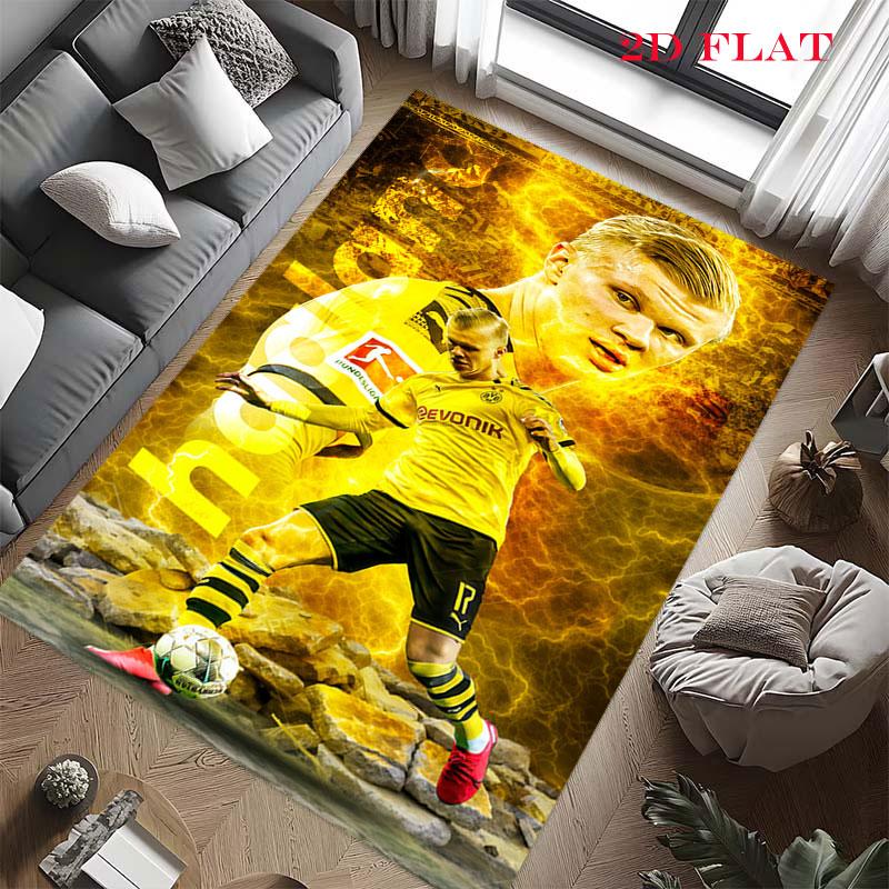 Erling Haaland Magic Poster Carpet Rug for Living Room Bedroom Home Sofa Decoration,Kids Play Nonslip Floor Mat