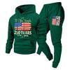 2025 Autumn Unisex Trendy Hooded Pullover Sweatshirt & Sportswear Set