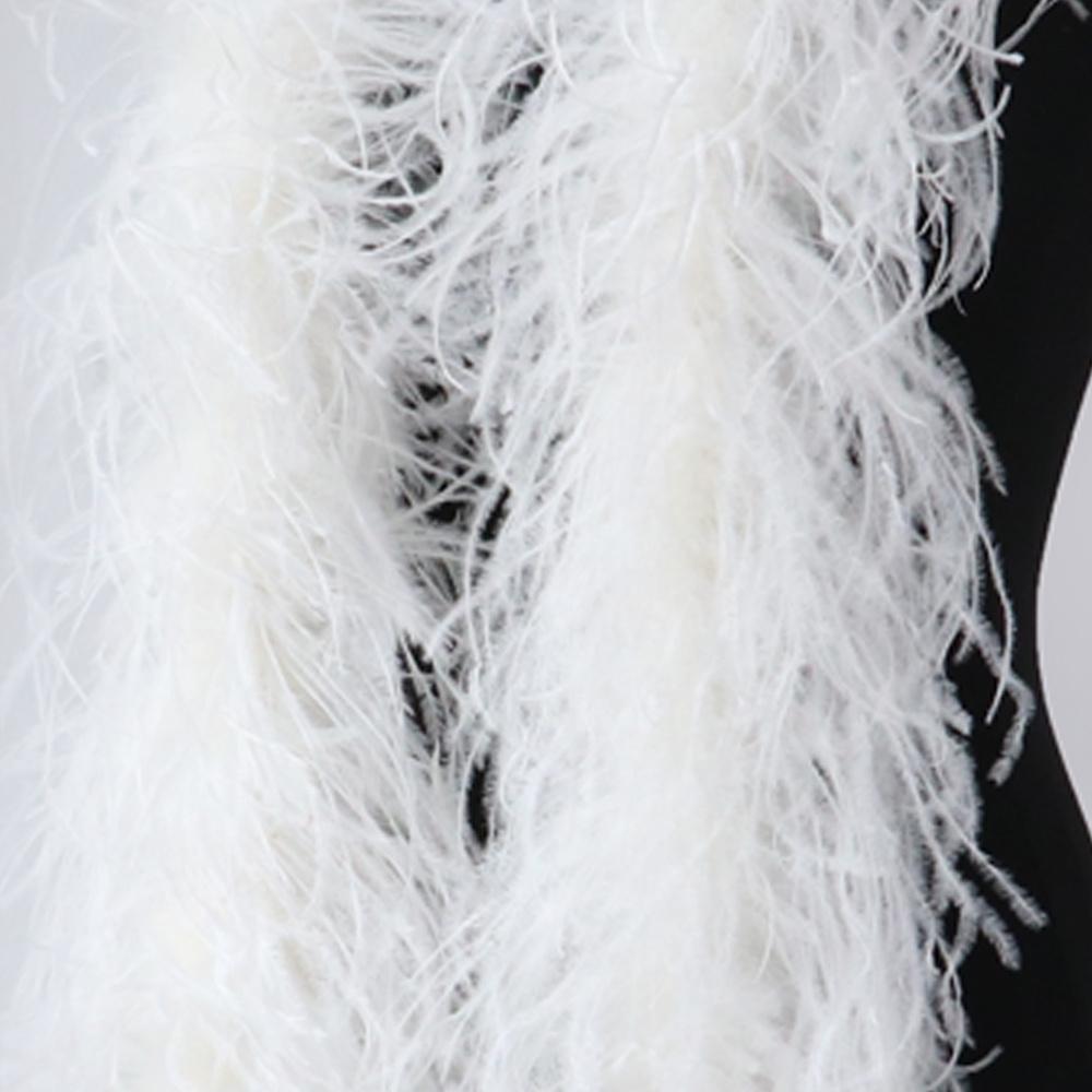 1 2 3 4 6 Natural ostrich feathers 2 meters ostrich feather scarf decorate carnival dress clothing feathers draped in shawl crafts