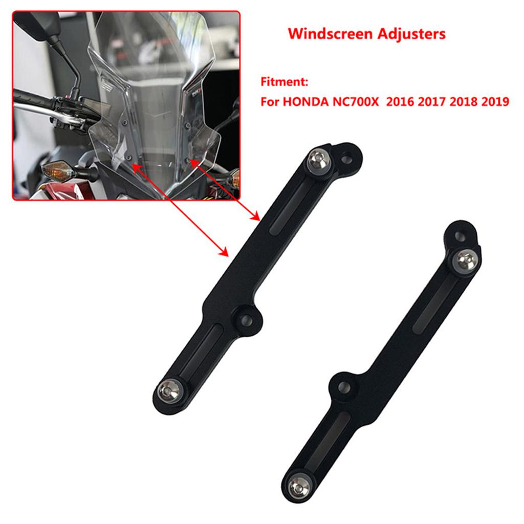 Motorcycle Windscreen Adjusters Airflow For HONDA NC 750X NC750 X XD/XA 2016-19