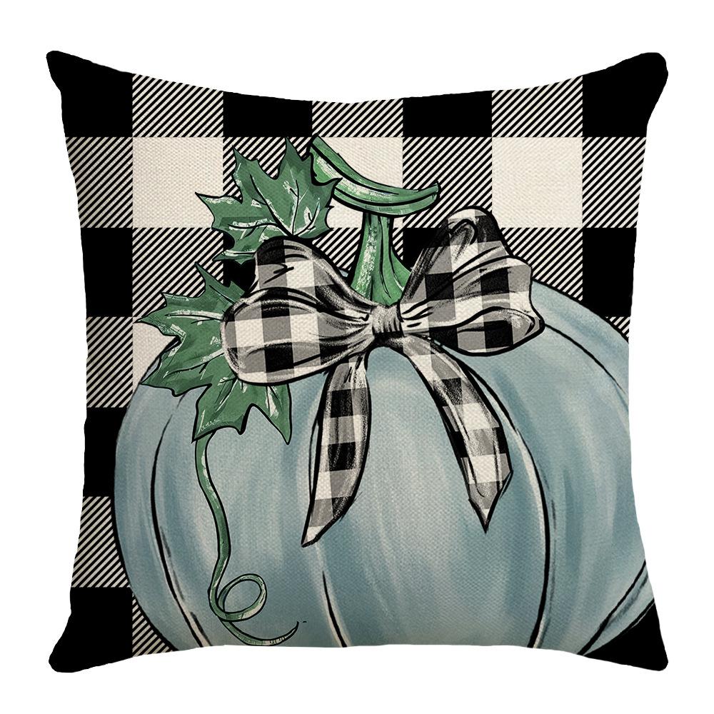 

Autumn New Sofa Printed Maple Leaf Pillow Indoor Living Room Sofa Bedside Linen Waist Pillow 45 * 45Cm (without core)