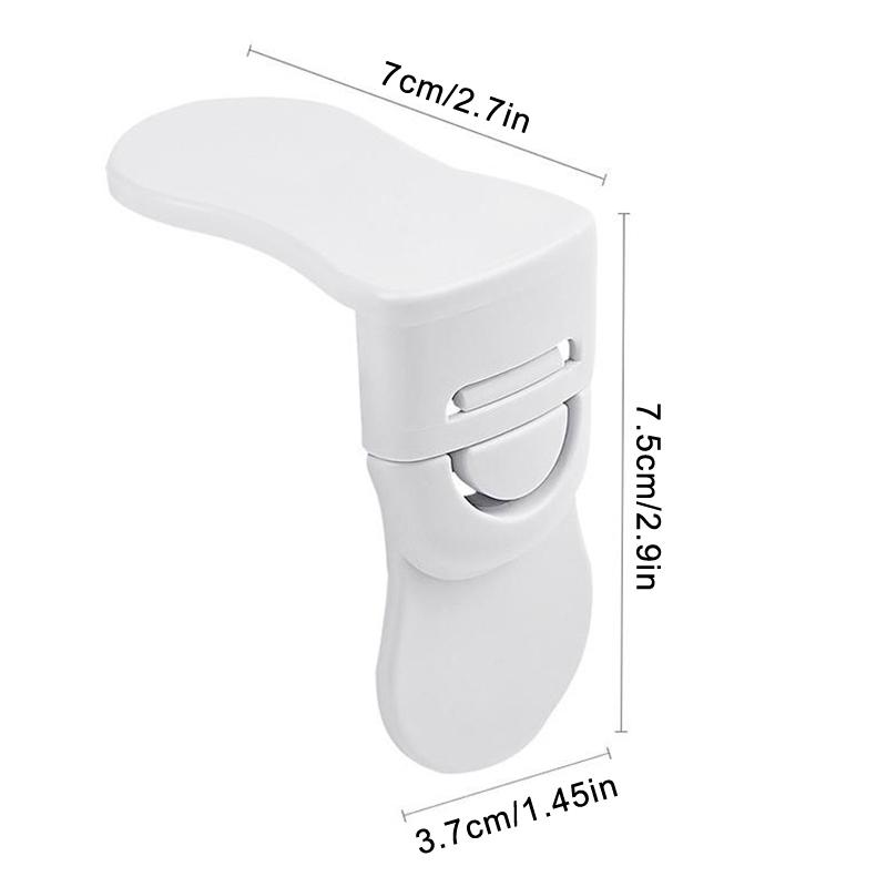 General Baby Door Safety Locks Anti-Opening Cabinet Open Glass Cabinet Safety Lock Anti-Clip Hand Door Lock Fixing Clips