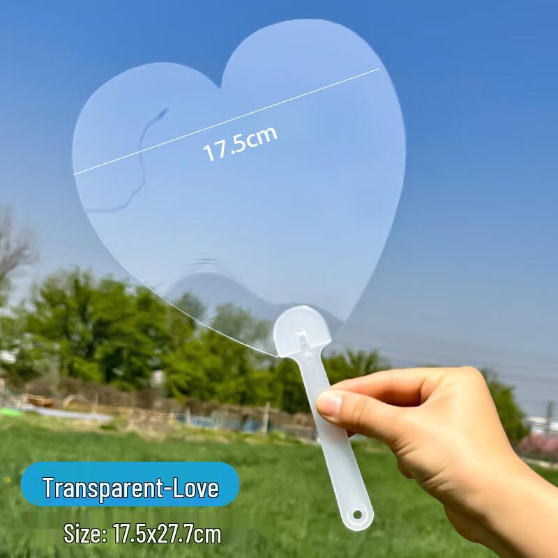 Ancient Style Transparent Hand Fan