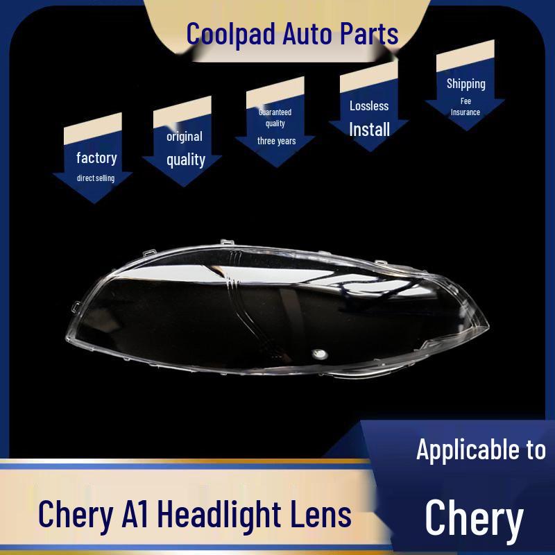 

Замена прозрачной линзы фары Chery A1 High transparency, passenger side