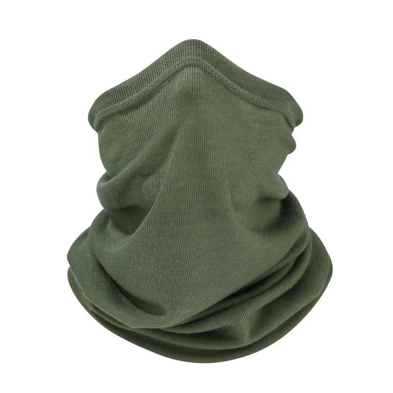 New men's and women's outdoor cycling fishing sunscreen protective mask solid color sports scarf