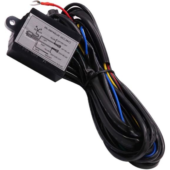 

Garneck LED Daytime Running Light Automatic Controller, Universal DRL ON/Off Controller with dimmer, Delay, Turn, Blinker Fuction for Auto Car