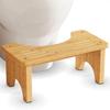 Adjustable Bamboo Toilet Stool