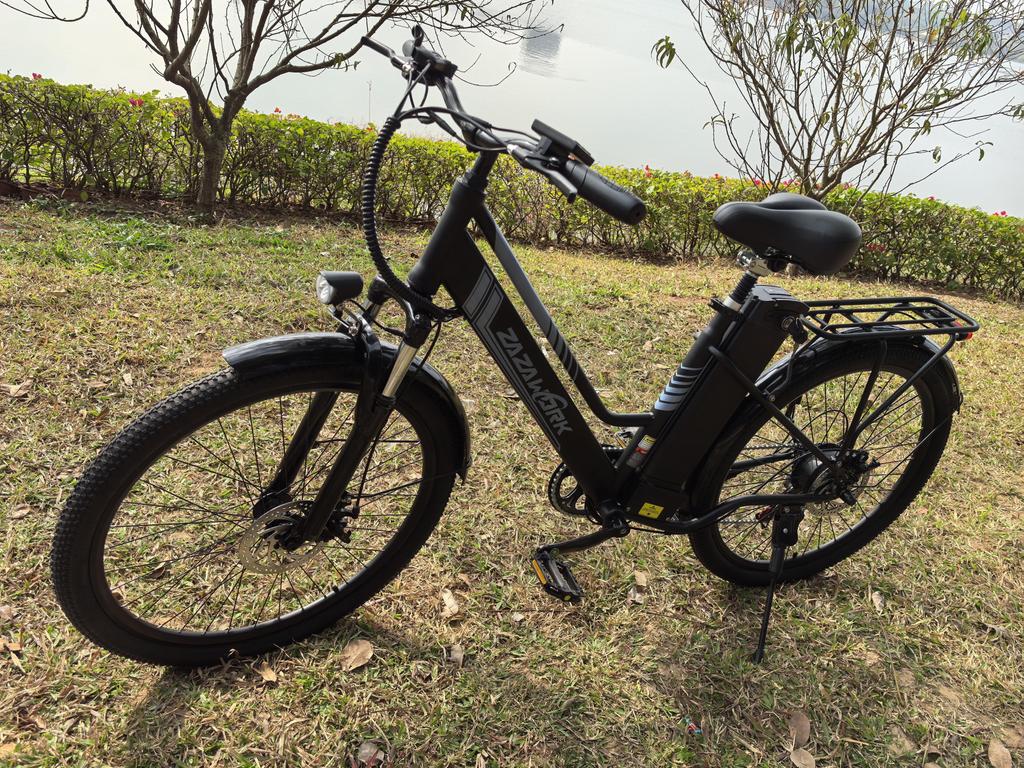 ZAZAWORK C26 Pro Electric Bike for Adults 26" 250W Motor 36V 20Ah Battery 26 Inch Wide Tires 120KM Range E-Bike
