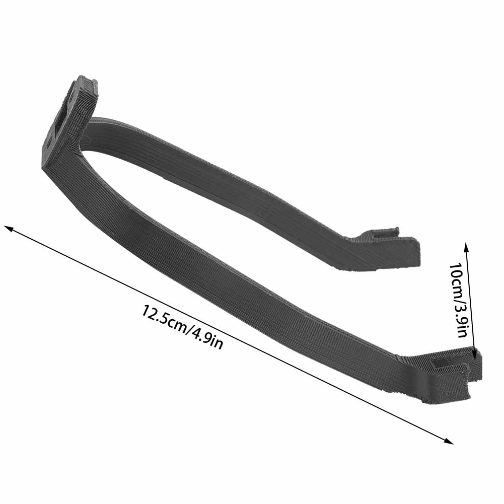 Rear Mudguard Fender Guard Bracket for Xiaomi Mijia M365 Electric Skateboard Scooter(black)