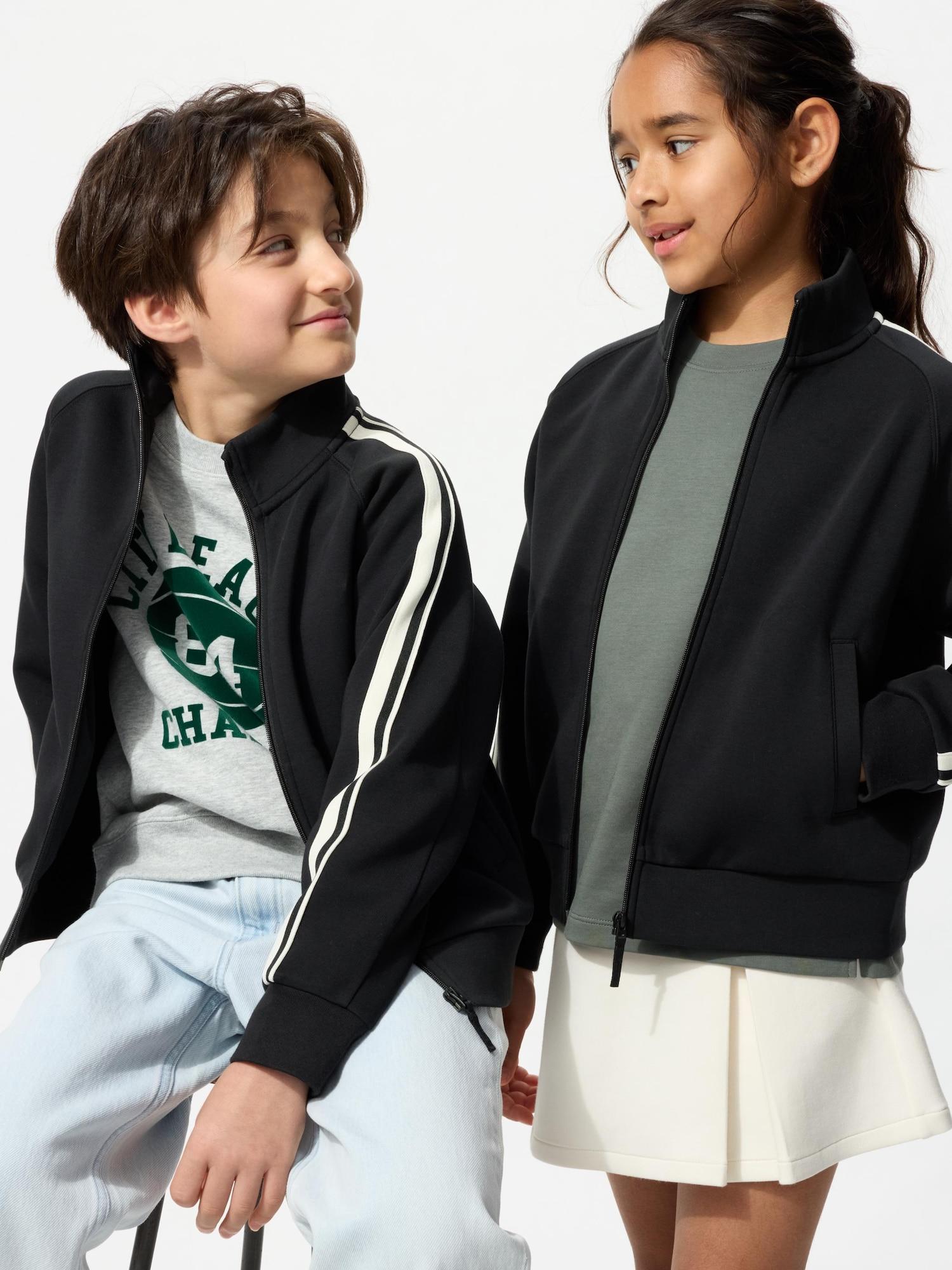 

Куртка Uniqlo Kids Dry Sweat на молнии