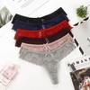 Sexy Panties Lace Underwear Women's T-pants Low Waist Large Size Traceless Lace Thong