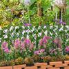 Ivy Vine Wooden Fence Panel - Artificial Plant Courtyard Screening Decoration