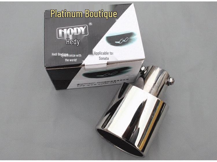 Fits 2011-2014 Sonata: Tailpipe, Muffler & Exhaust Kit for Eighth-Gen Sonata Modification.